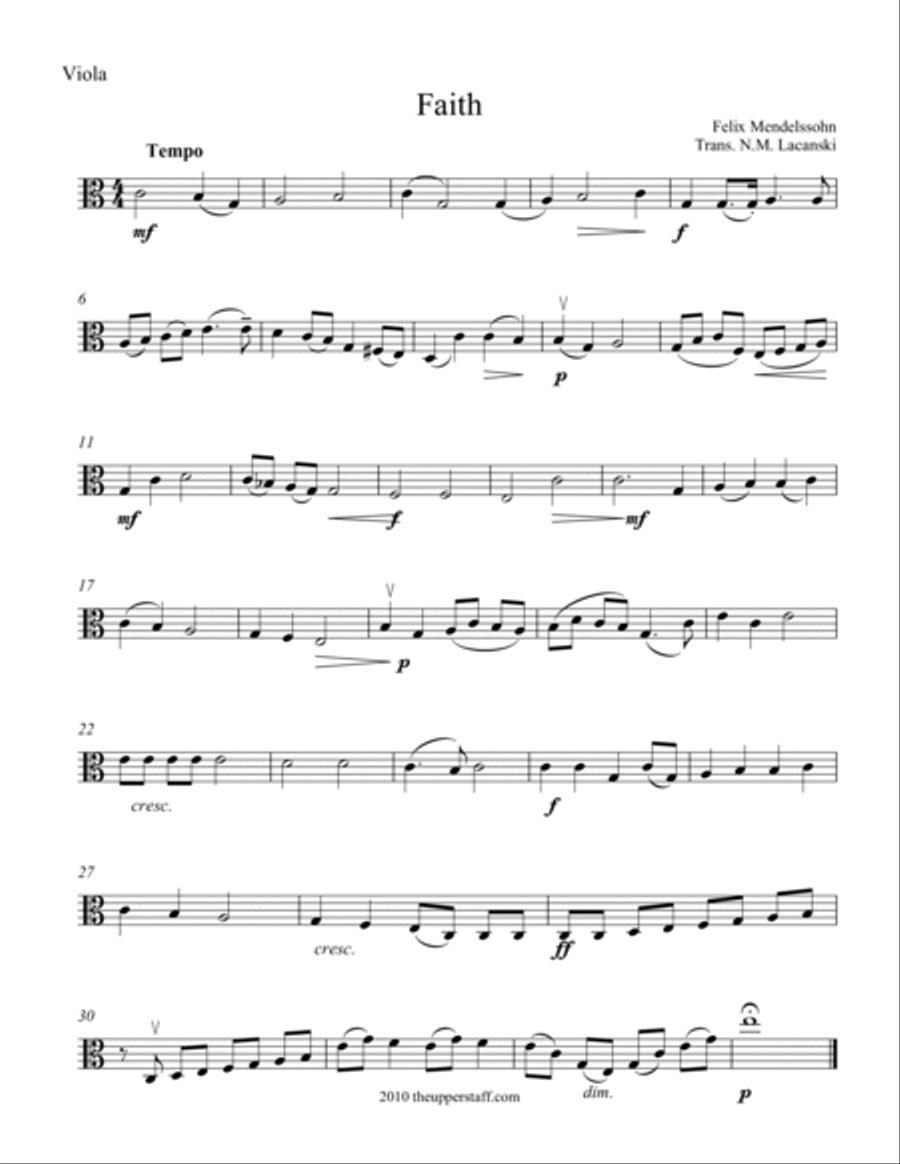 Faith String Orchestra scores gallery preview page 3
