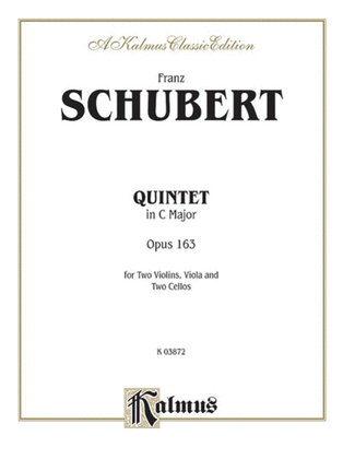 Book cover for String Quintet in C Major, Op. 163