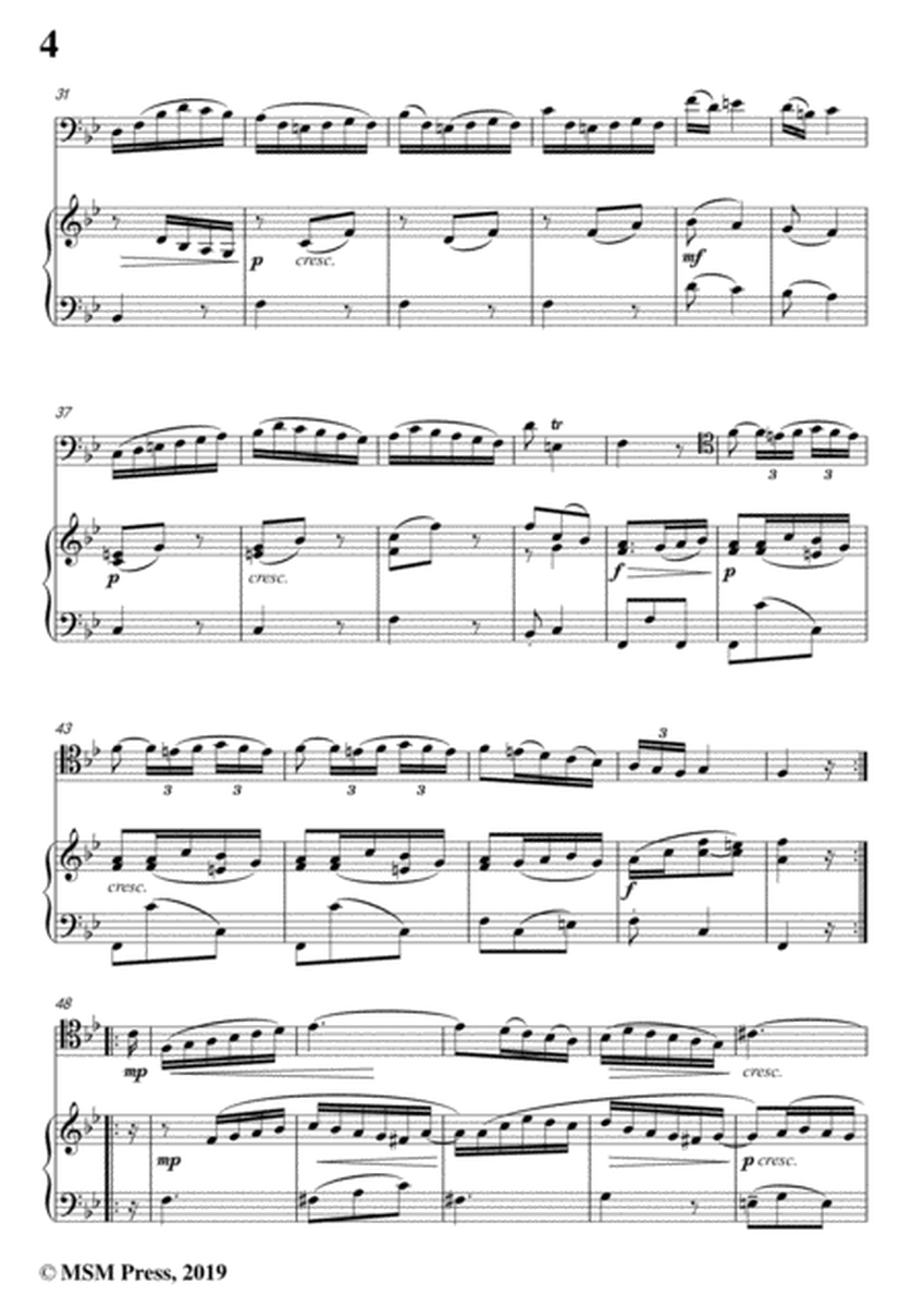 Vivaldi-Cello Sonata in B flat Major,Op.14 RV 47,from '6 Cello Sonatas,Le Clerc' image number null