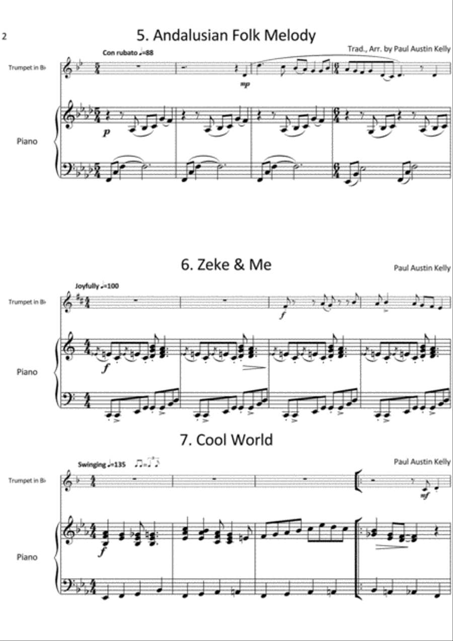 Big Bad Wolf Trumpet Solos Trumpet Solo scores gallery preview page 3