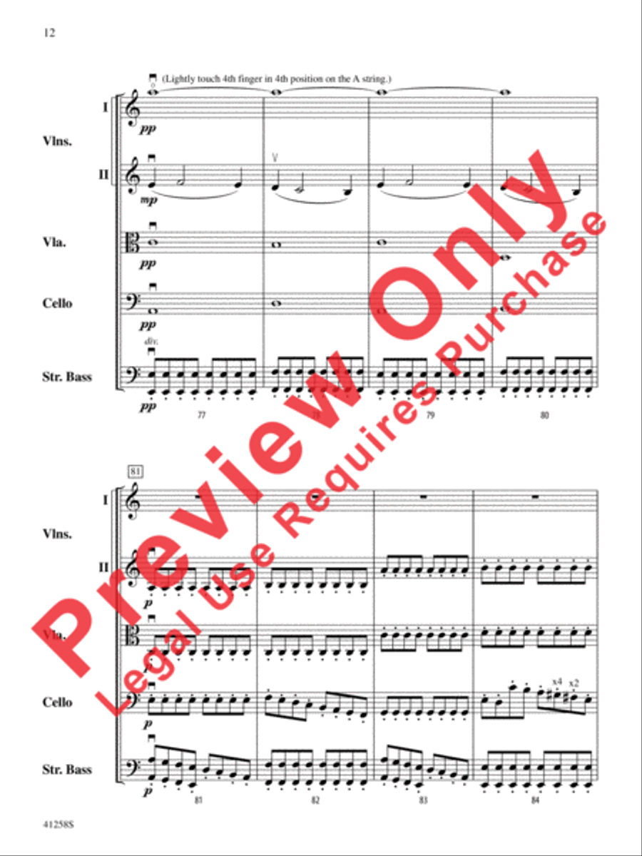 Boreas Boreas String Orchestra scores gallery preview page 13