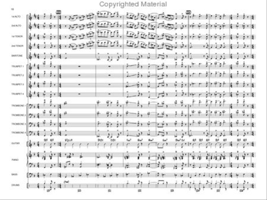 Pedal to the Metal Pedal to the Metal Jazz Ensemble scores gallery preview page 17