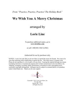 Book cover for We Wish You A Merry Christmas - EASY!
