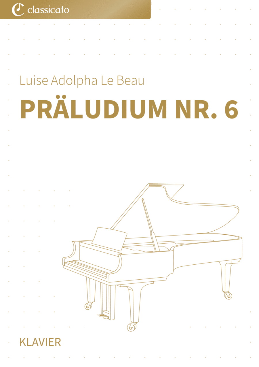 Präludium Nr. 6 Piano scores gallery preview page 1