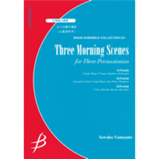 Book cover for Three Morning Scenes - Percussion Trio