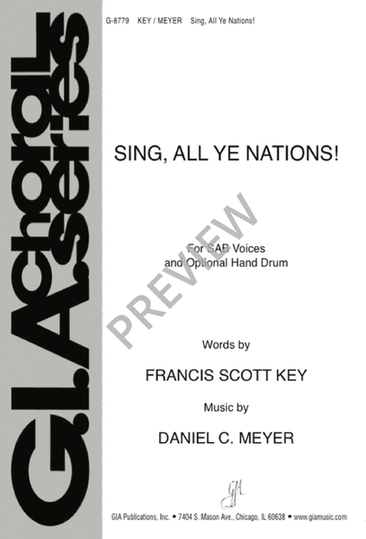 Sing, All Ye Nations! image number null