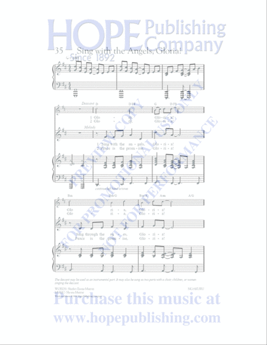 A Place at the Table Choir scores gallery preview page 108
