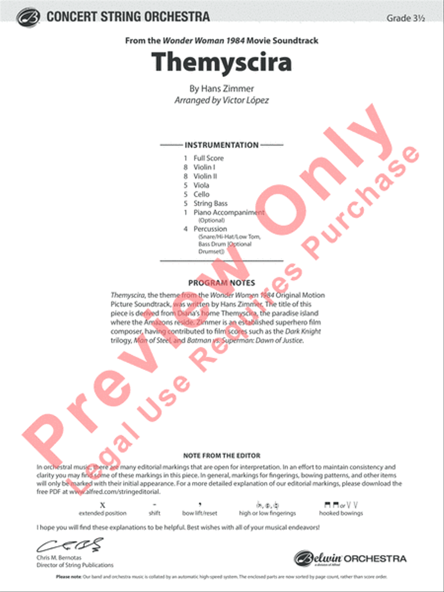 Themyscira Themyscira String Orchestra scores gallery preview page 2