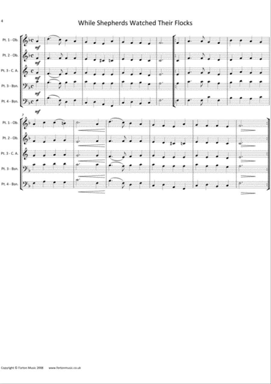 Christmas Collection Set of Parts scores gallery preview page 4