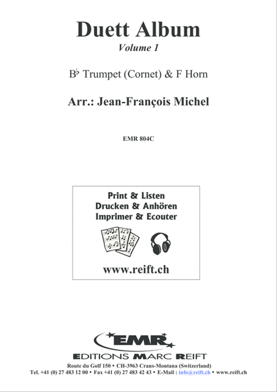 Duet Album Vol. 1 Duet Album Vol. 1 Brass Ensemble scores gallery preview page 2
