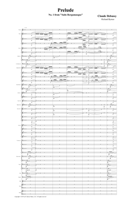 Suite Bergamasque, No. 1 Prélude (Symphonic Band)