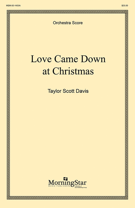 Love Came Down at Christmas (Orchestra Score)