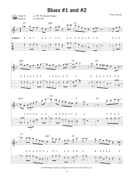 Modern Guitar Method Jammin' the Blues #1 image number null