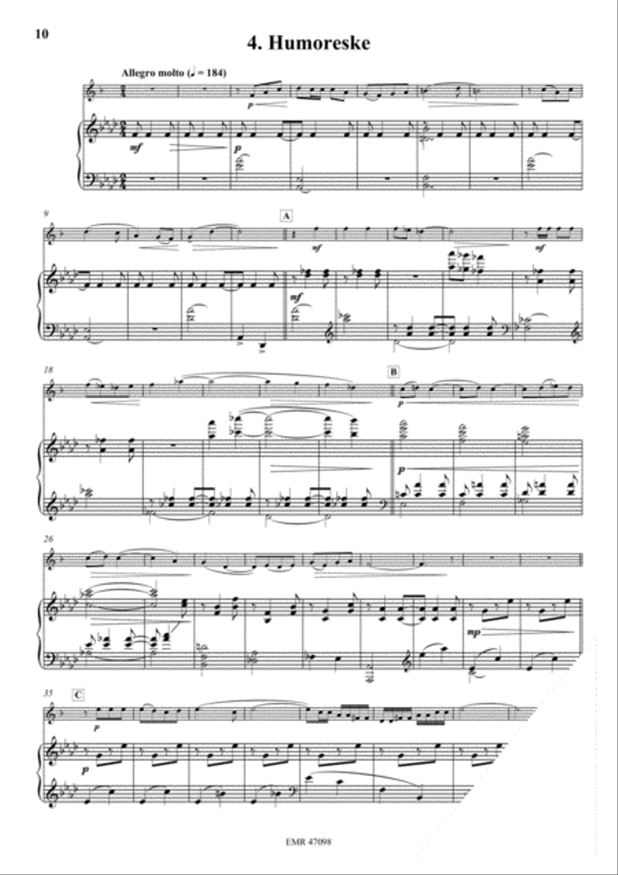 4 Humoresken 4 Humoresken Horn scores gallery preview page 6