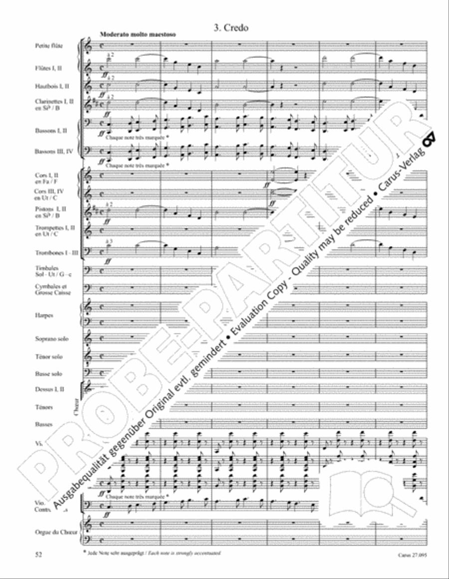 Messe solennelle de sainte Cecile STB scores gallery preview page 65