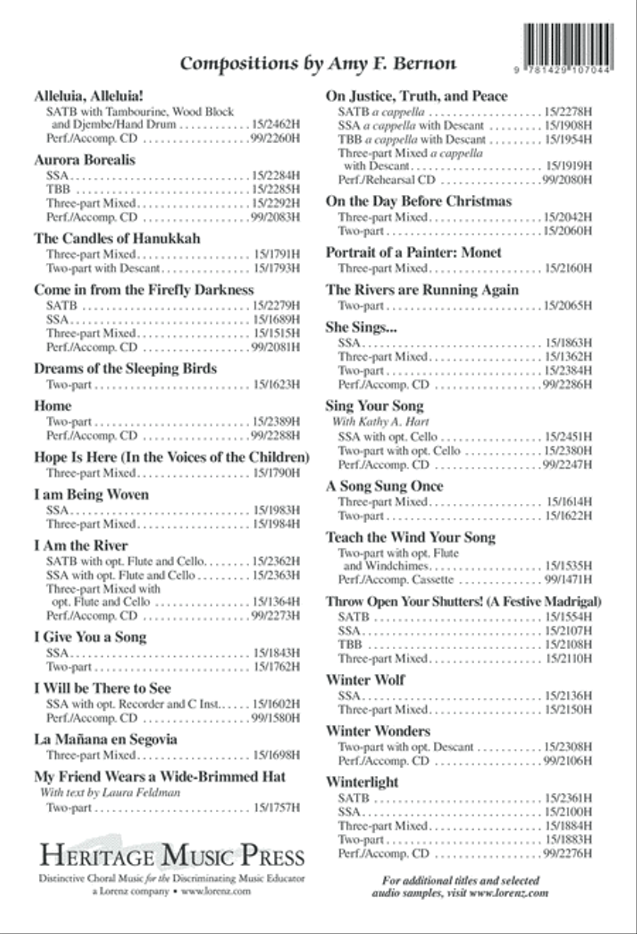 Beautiful December Beautiful December Unison Choir scores gallery preview page 9