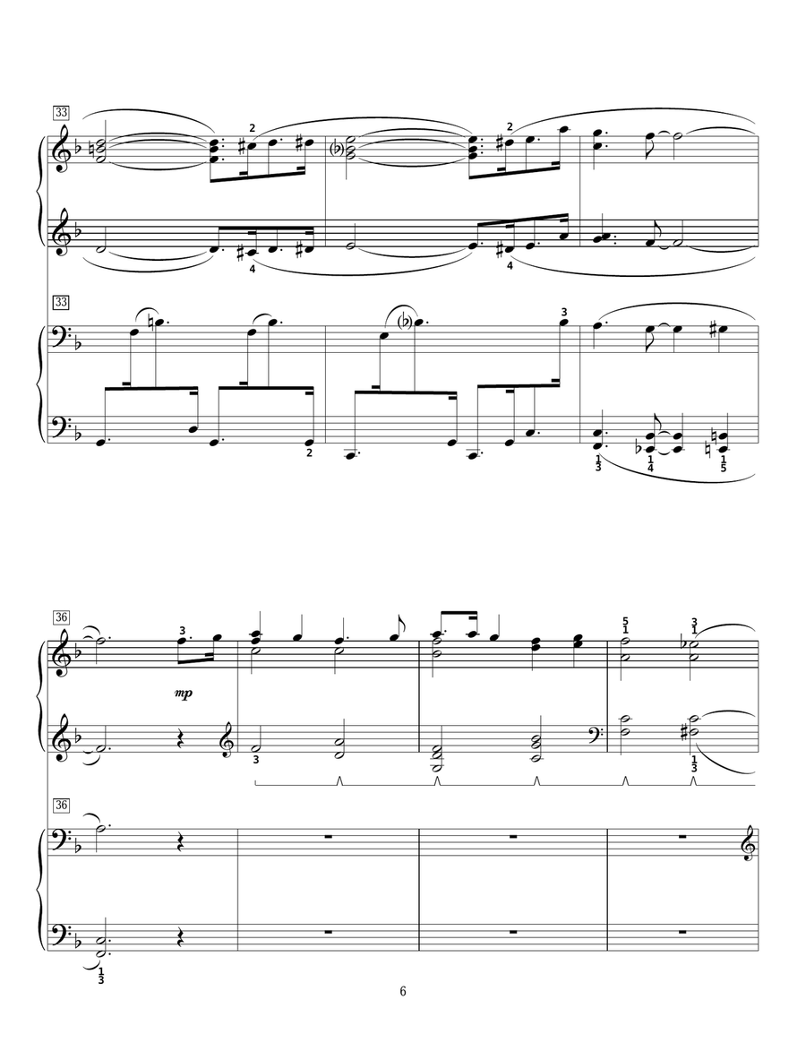 Sam's Song Sam's Song 3-Part scores gallery preview page 6