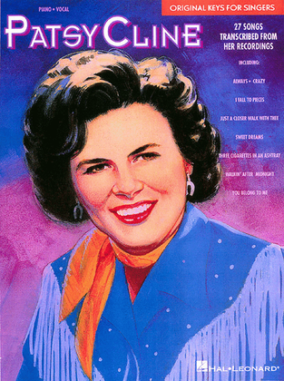 Book cover for Patsy Cline – Original Keys for Singers