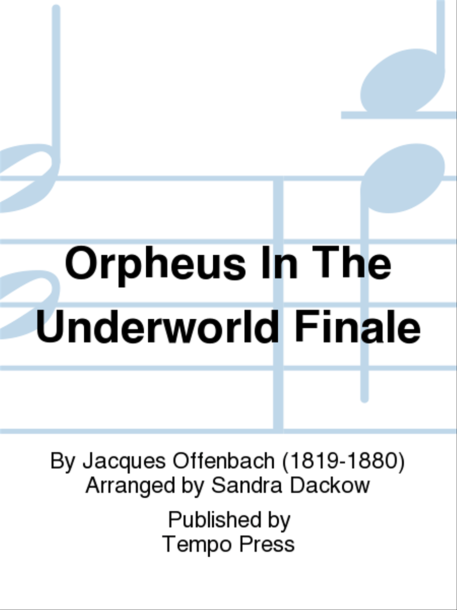 Book cover for Orpheus in the Underworld: Finale