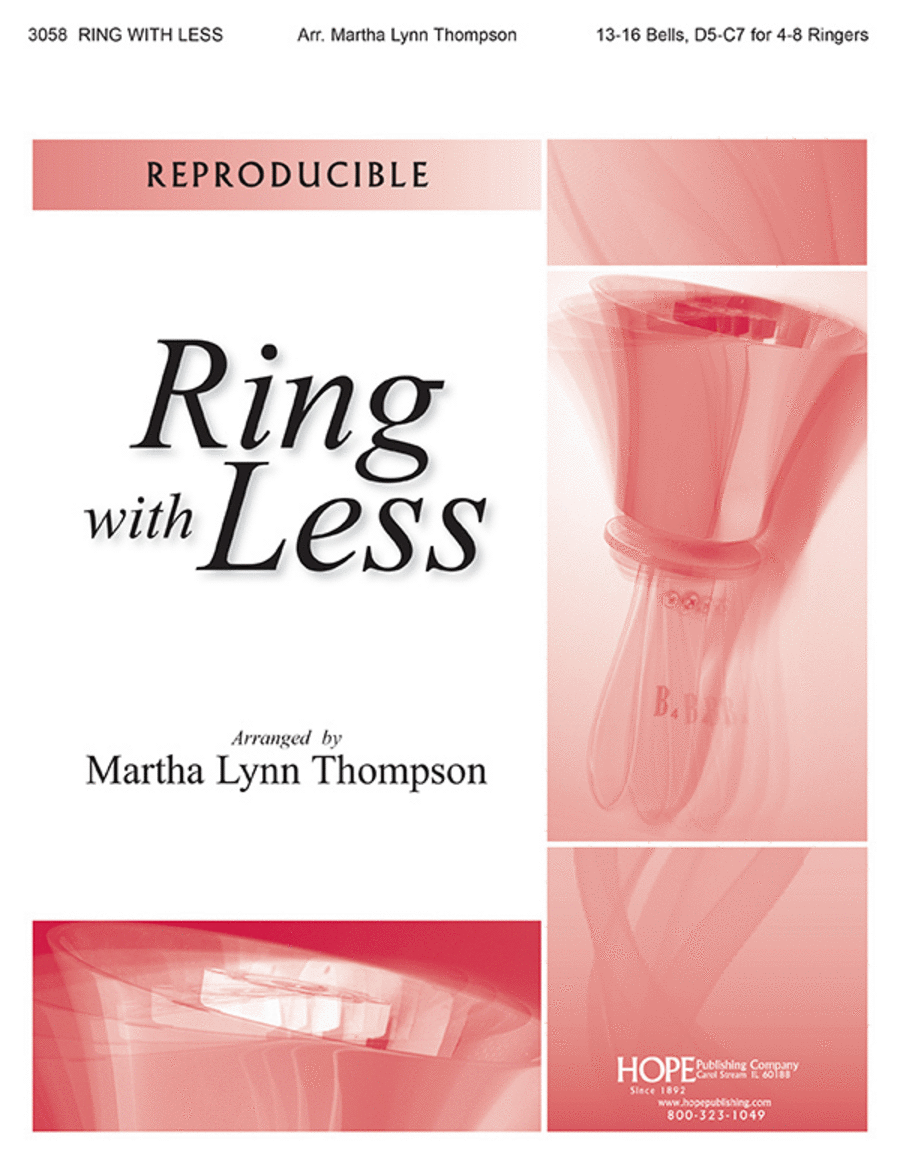 Ring with Less Ring with Less Handbell Choir scores gallery preview page 1