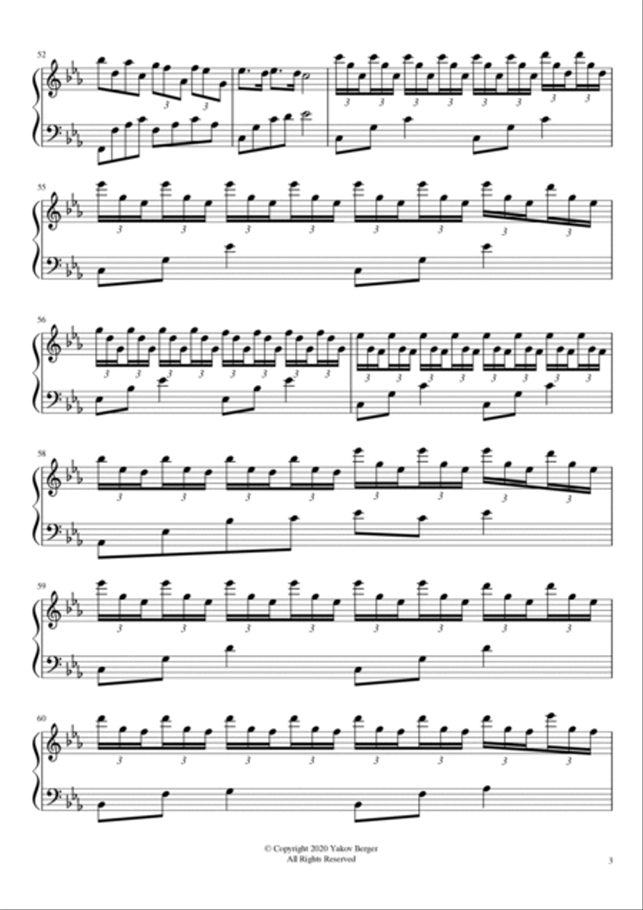 empty thoughts Piano Solo scores gallery preview page 3