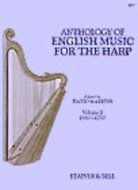 An Anthology of English Music for Harp - Book 2: 1650-1750
