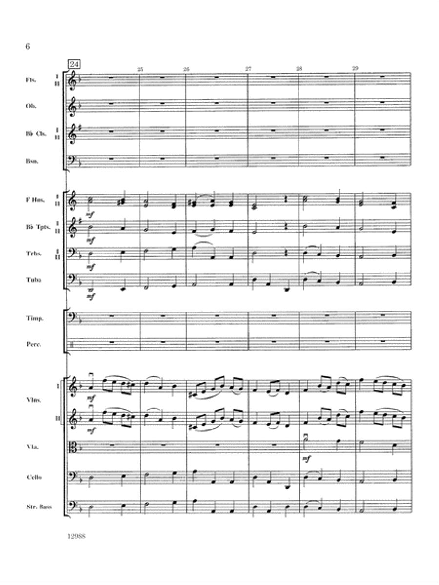 A Bach Christmas: Score Full Orchestra scores gallery preview page 6