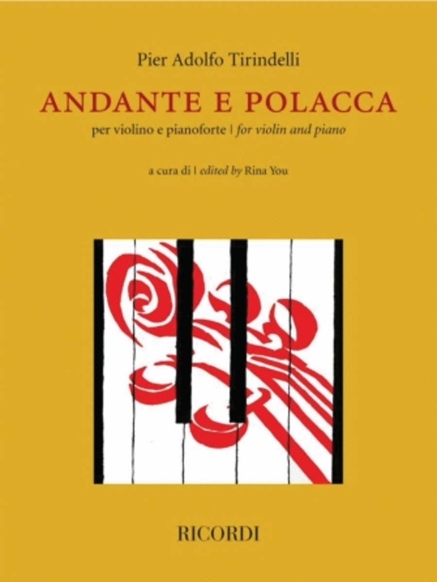 Andante E Polacca Violin Solo - Sheet Music
