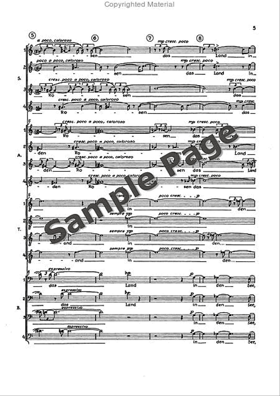 3 Phantasien 4-Part scores gallery preview page 6