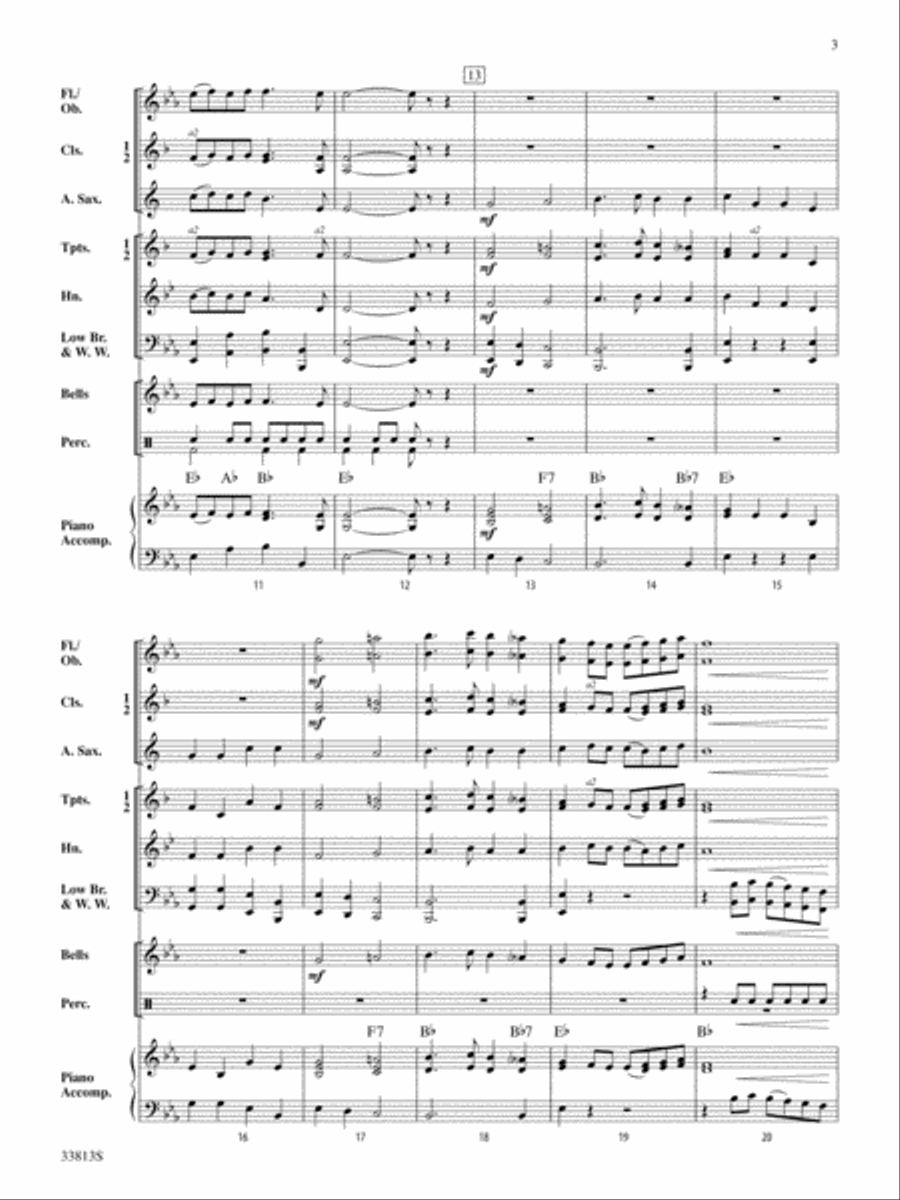 Classic March Duo: Score Concert Band scores gallery preview page 3