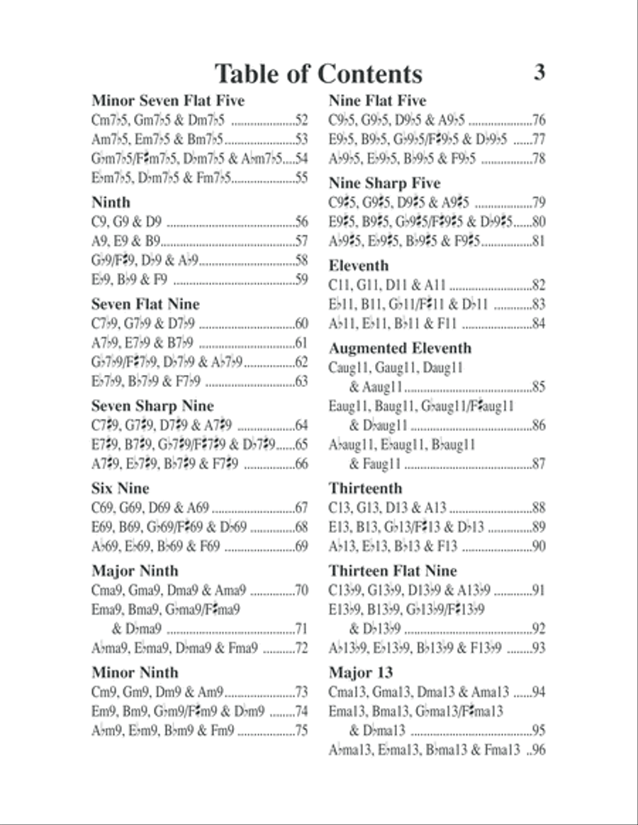 Left-Handed Guitar Chords Made Easy Easy Guitar scores gallery preview page 4