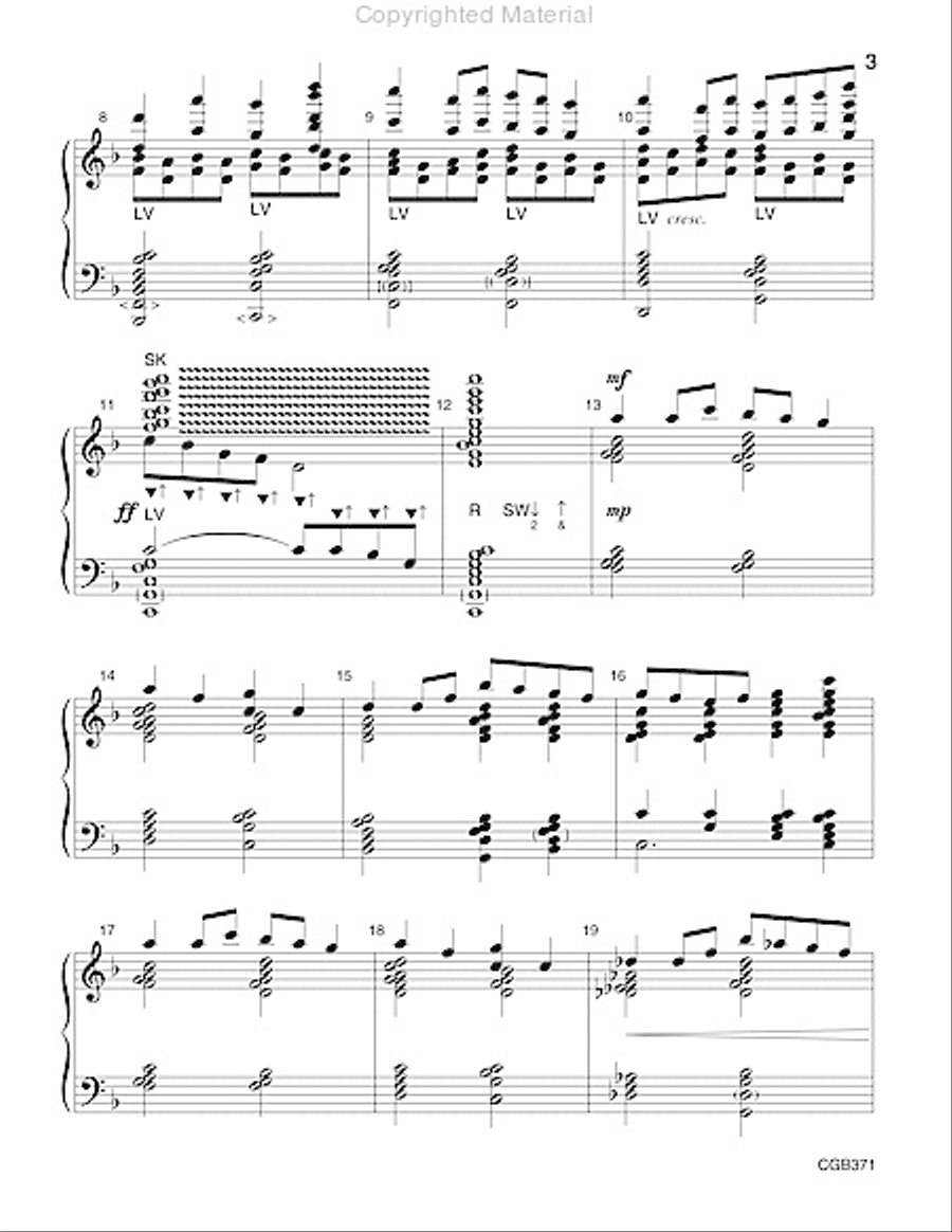 Carillon Handbell Choir scores gallery preview page 3