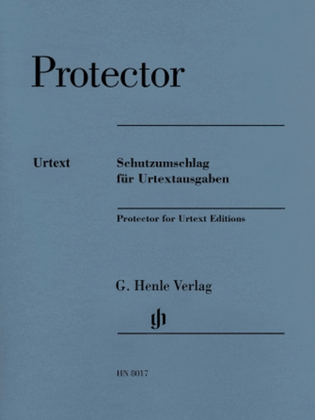 Book cover for Henle Plastic Protector