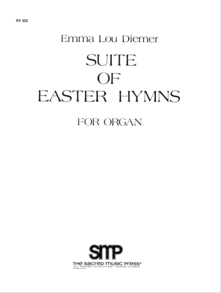 Suite Of Easter Hymns For Organ Organ Solo scores gallery preview page 3