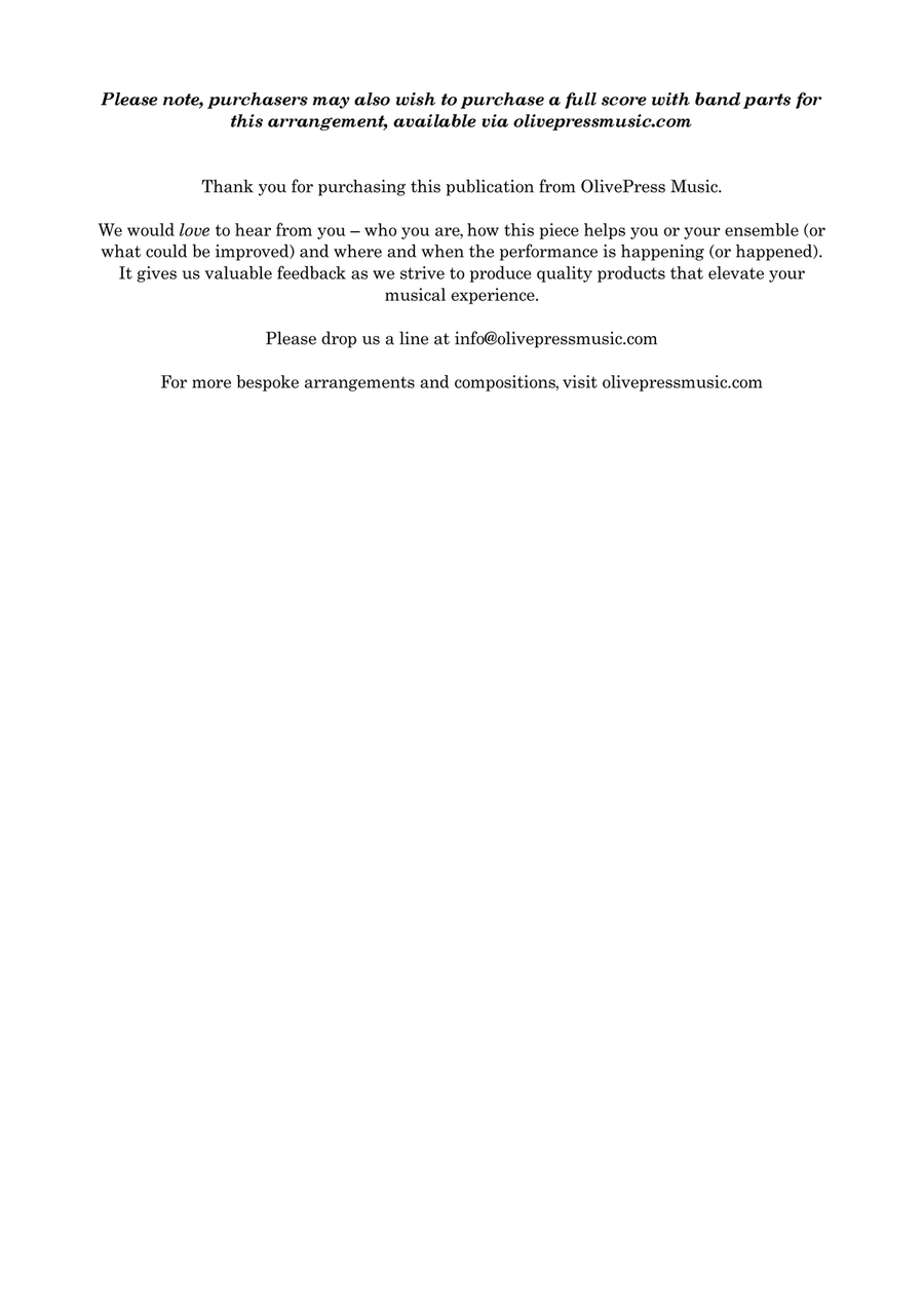 Africa 4-Part scores gallery preview page 2