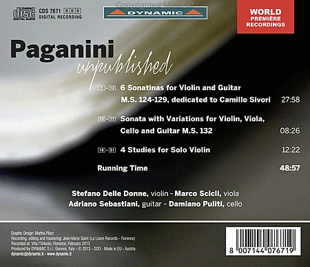 Paganini Unpublished