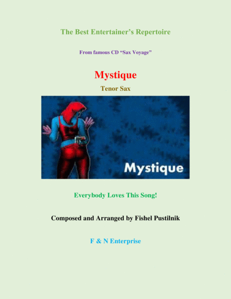 "Mistique" for Tenor Sax from CD "Sax Voyage"-Video image number null