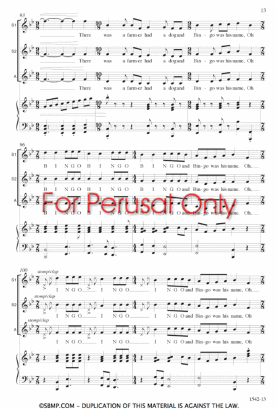 KidSong - SSA Octavo SSA scores gallery preview page 12