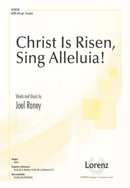 Christ Is Risen, Sing Alleluia!