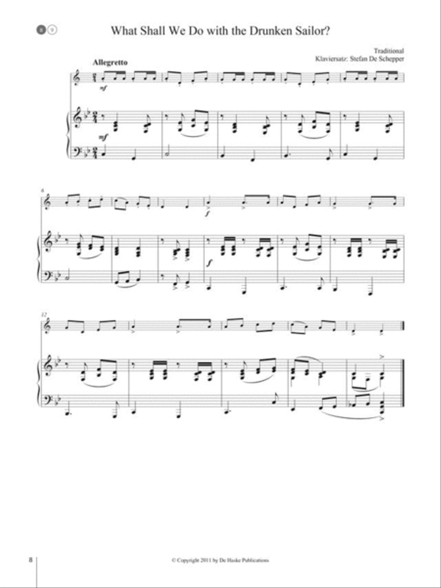 Starke Töne - Trompete und Klavier Trumpet Solo scores gallery preview page 2