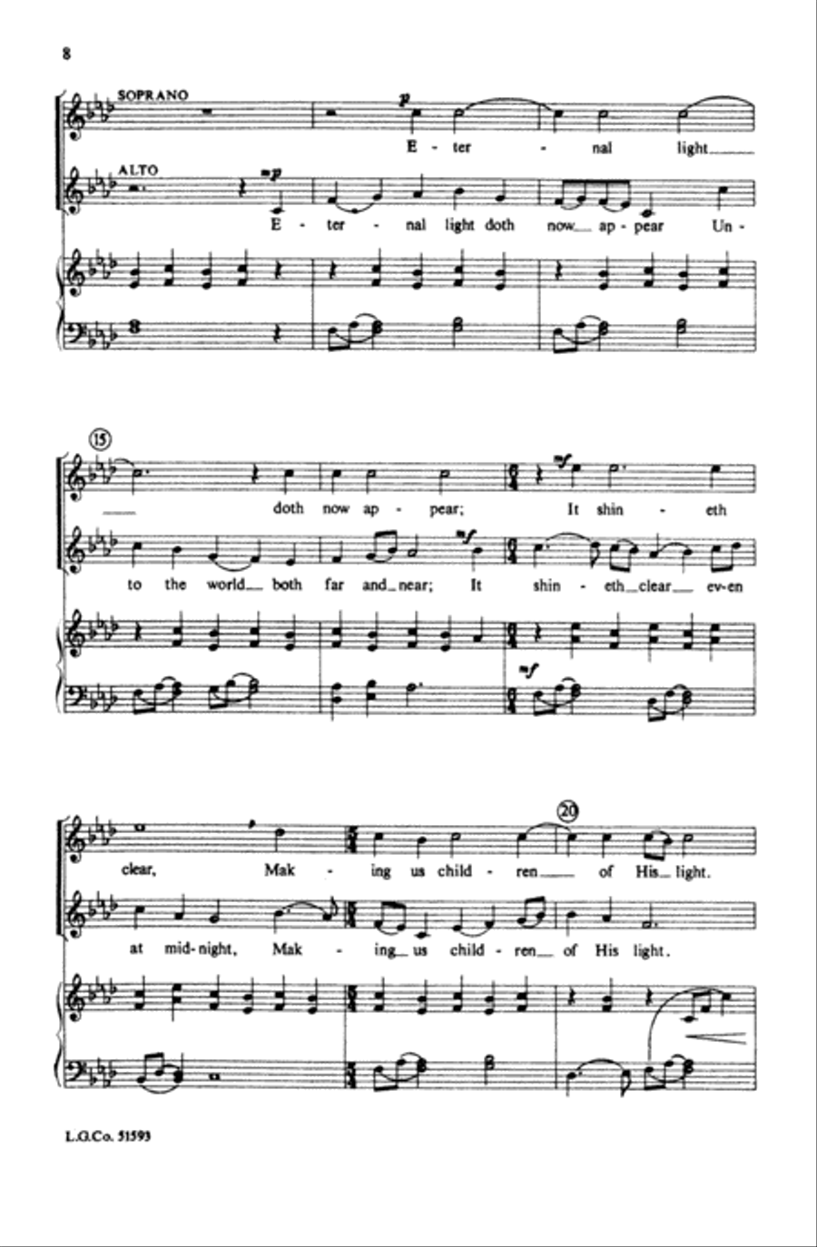 Three Christmas Carols Three Christmas Carols Choir scores gallery preview page 6