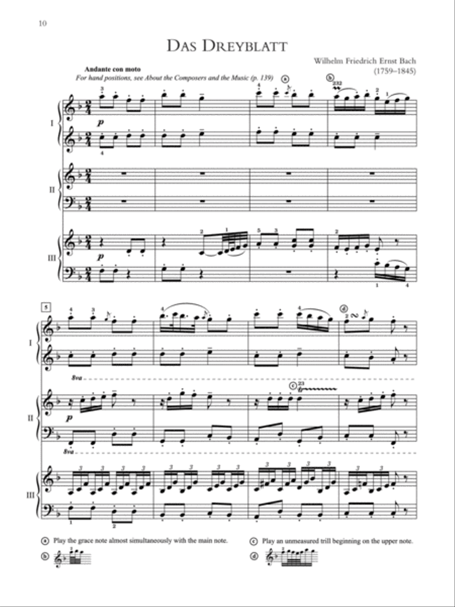 Essential Keyboard Trios Small Ensemble scores gallery preview page 4