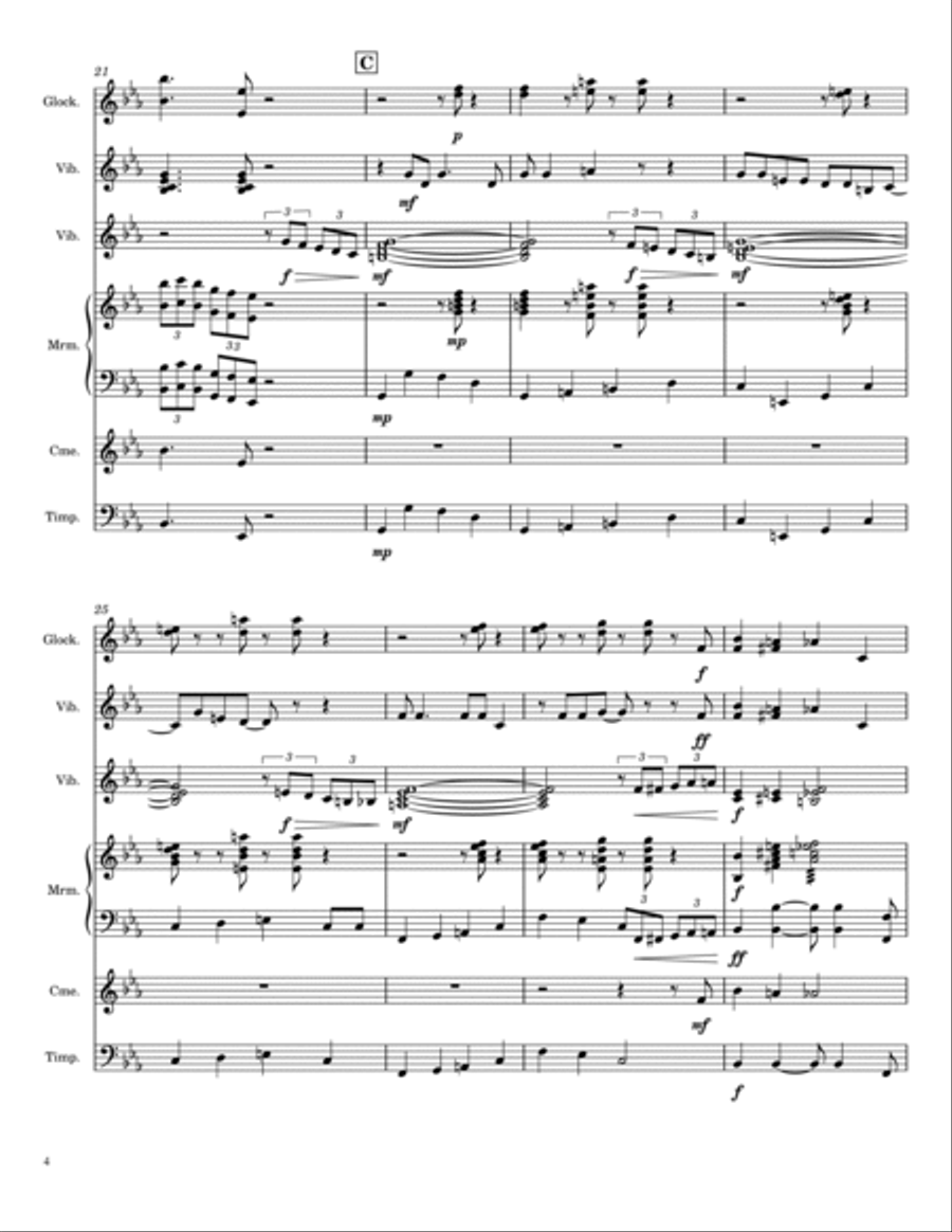 Santa Baby Chamber Music scores gallery preview page 4
