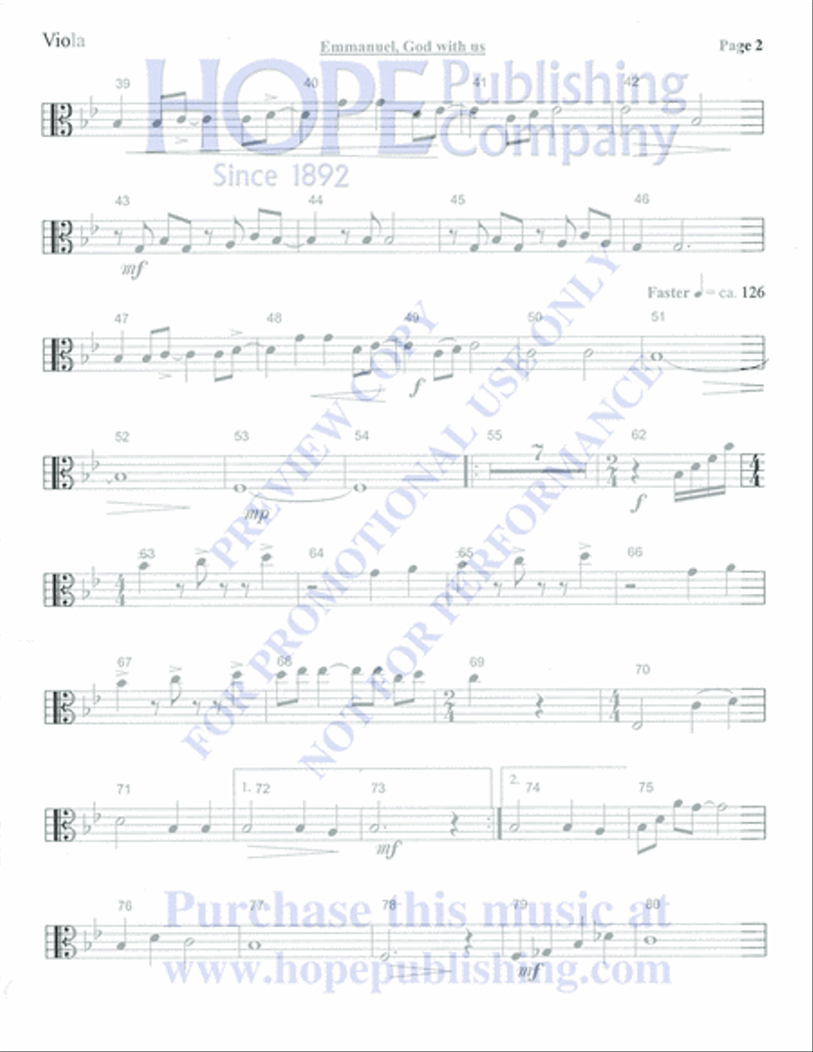 Emmanuel Emmanuel Orchestra scores gallery preview page 345