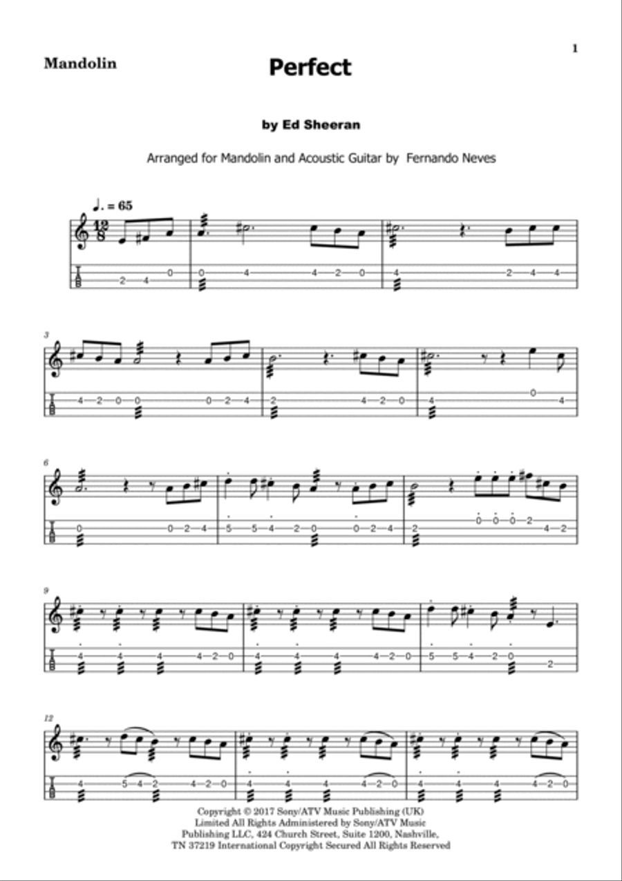 Perfect Mandolin scores gallery preview page 4