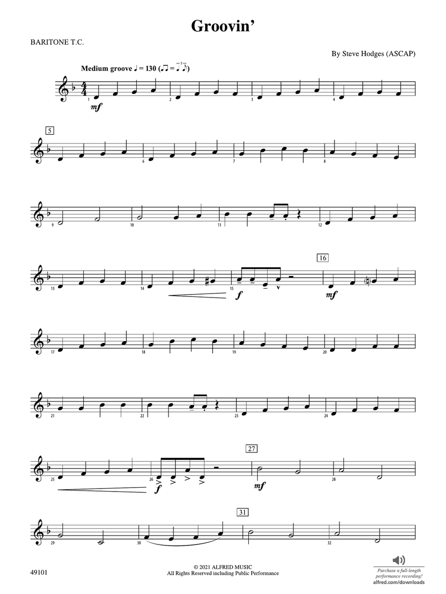 Groovin': Baritone T.C.