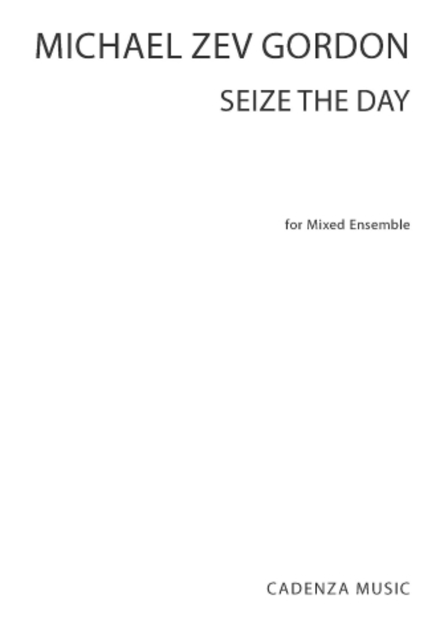 Seize the Day Clarinet scores gallery preview page 1