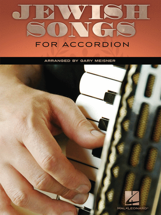 Book cover for Jewish Songs for Accordion
