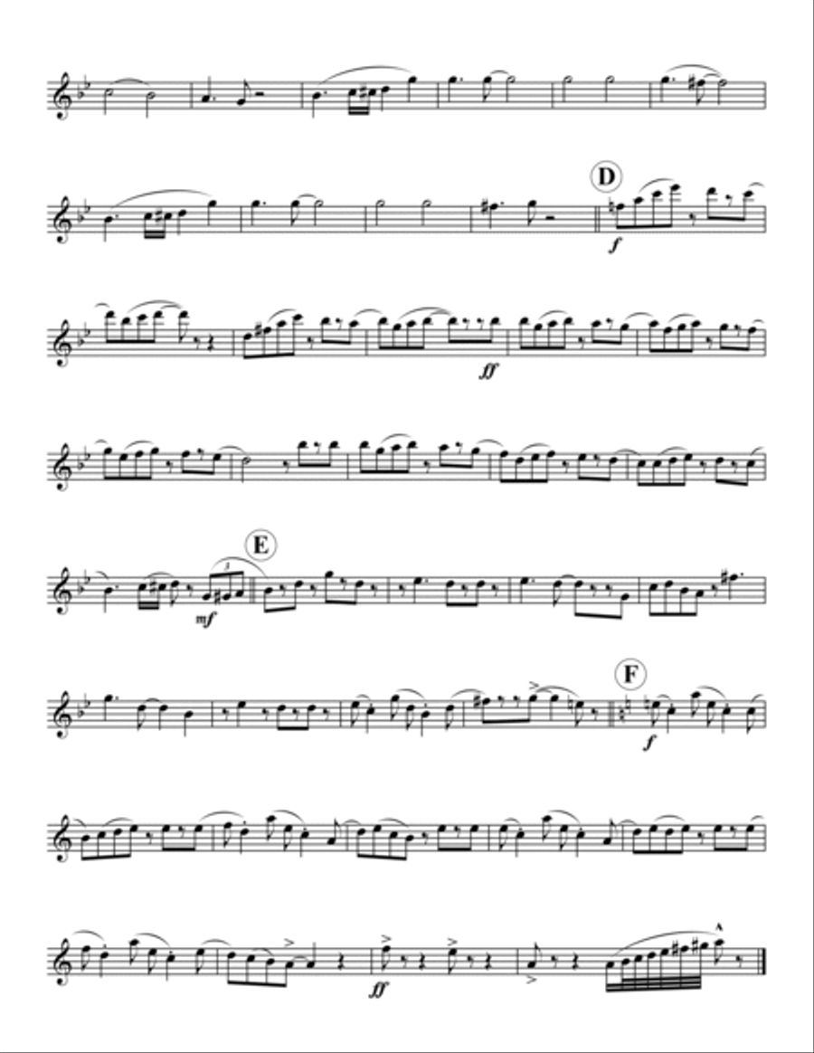 Wimple Dimple Saxophone Quartet scores gallery preview page 5