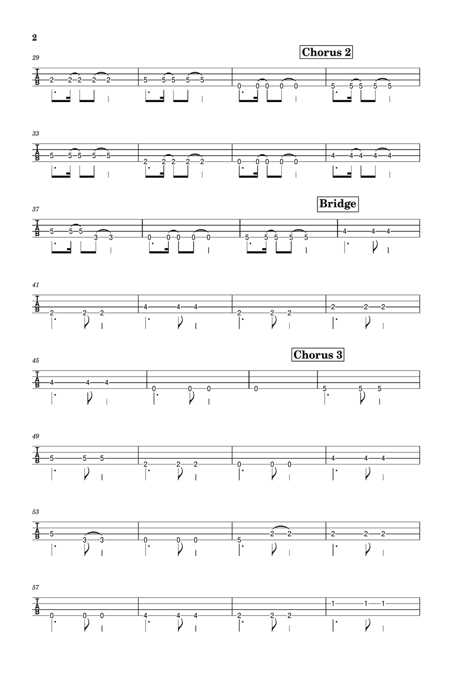 Because You Loved Me Acoustic Guitar scores gallery preview page 2